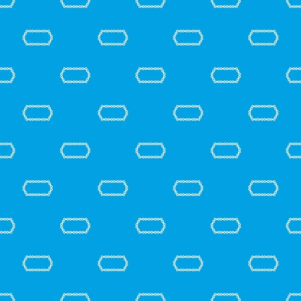 Bisiklet zinciri desen kesintisiz mavi