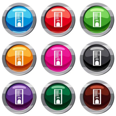 Kahve Otomatı 9 koleksiyonu ayarla