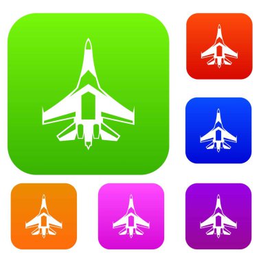 Jet avcı uçağı koleksiyonu ayarla