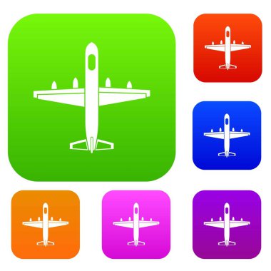 Askeri uçak koleksiyonu ayarla