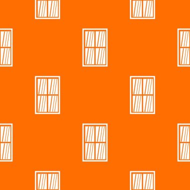 Beyaz dikdörtgen pencere desen sorunsuz Kafesli