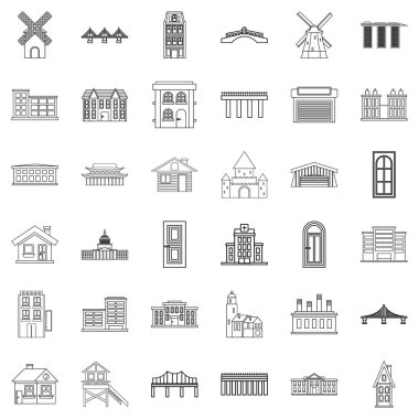 Kule Icons set, anahat stili