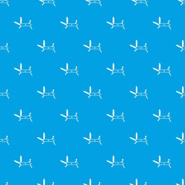 İsviçre çok amaçlı bıçak desen kesintisiz mavi