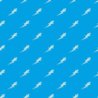 Kertenkele desen kesintisiz mavi