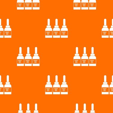 Üç dövme mürekkep şişeleri Dikişsiz desen