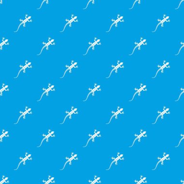 Kertenkele desen kesintisiz mavi