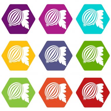 Bektaşi üzümü ile simge kümesi renk altı yüzlü bırakır