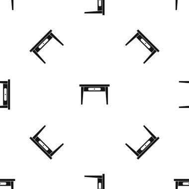 Ahşap masa desen sorunsuz siyah