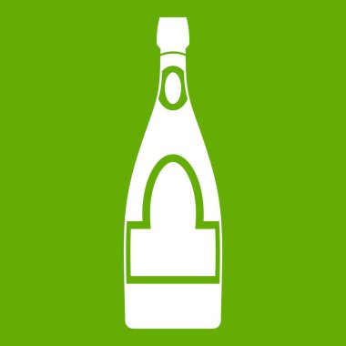 Şampanya şişesi simgesi yeşil