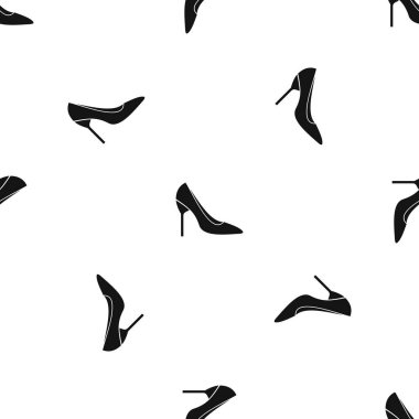 Gelin Ayakkabı desen sorunsuz siyah