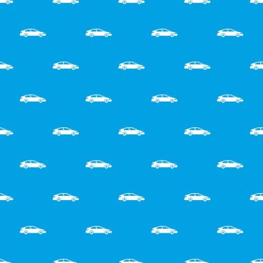 Araba desen kesintisiz mavi
