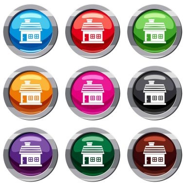 Tek katlı evi 9 koleksiyonu ayarla