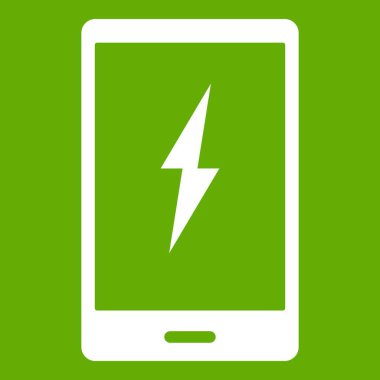 Uyarı telefon simgesi yeşil