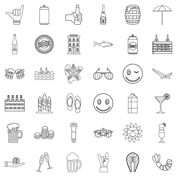 Ale Icons set, anahat stili