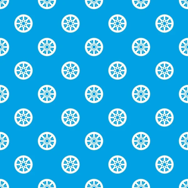 Zincir Dişli motor desen kesintisiz mavi