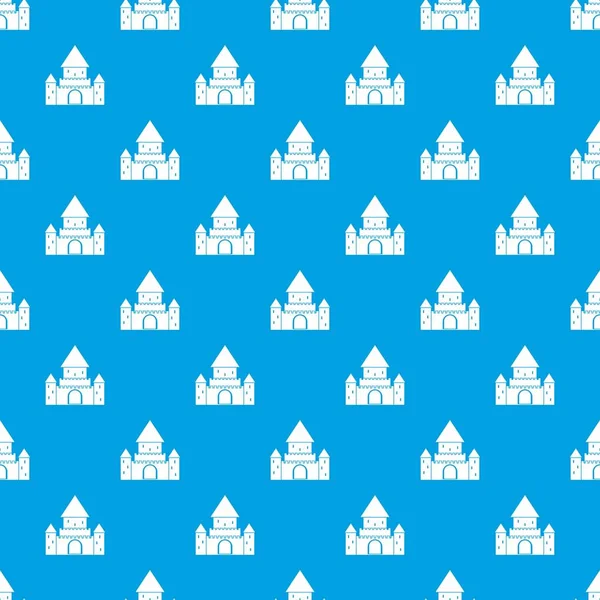 Chillon Castle, İsviçre desen kesintisiz mavi