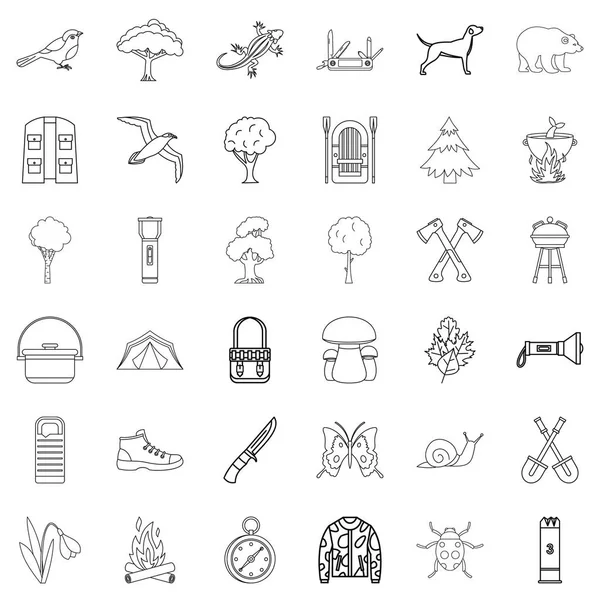 Pusula Icons set, anahat stili