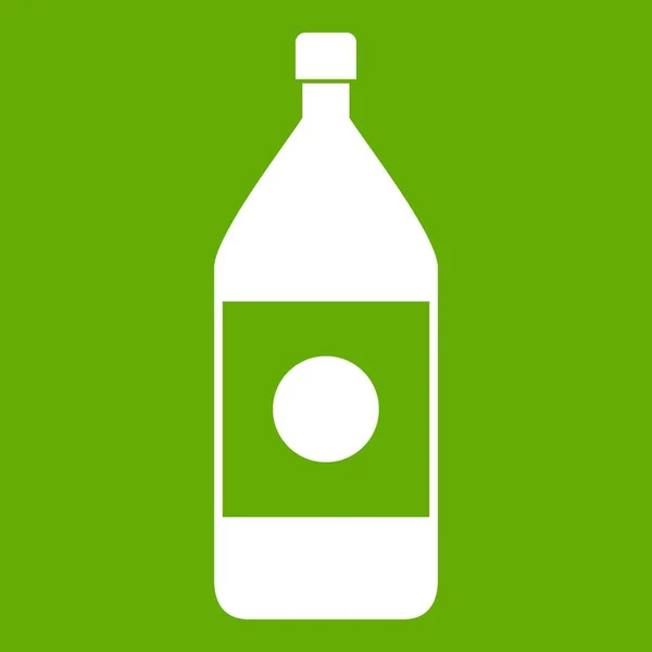 Icono de botella de agua verde — Archivo Imágenes Vectoriales