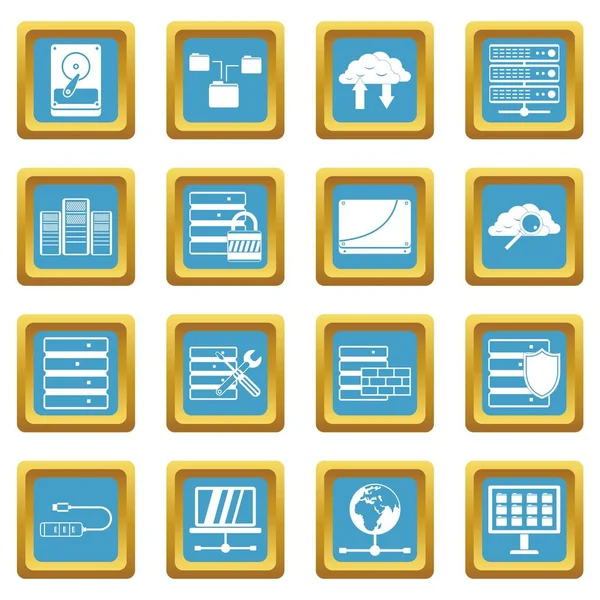 Veritabanı simgeler gök mavisi