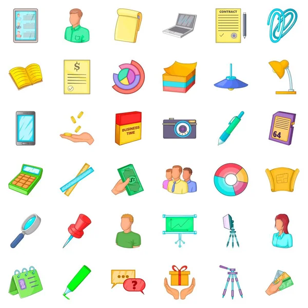 Katip Icons set, karikatür tarzı