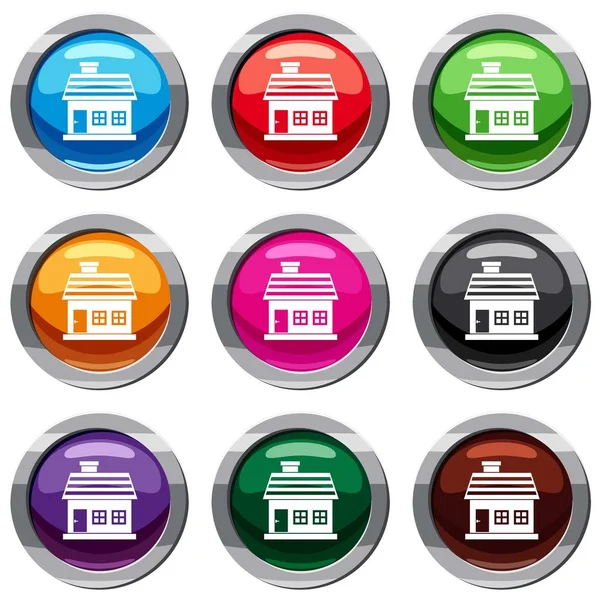 Tek katlı evi 9 koleksiyonu ayarla