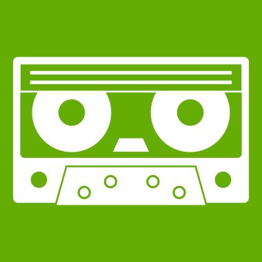 Ses kaset kaset simgesi yeşil