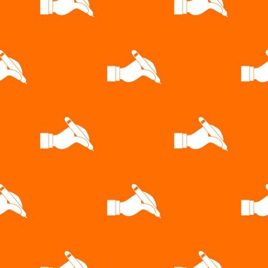 Siyah kalem desen sorunsuz tutan el