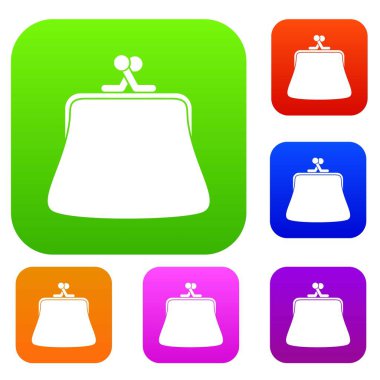 Kadınlar cüzdan koleksiyonu ayarla