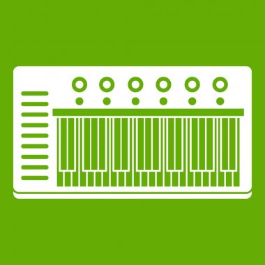 Elektronik synth simgesi yeşil