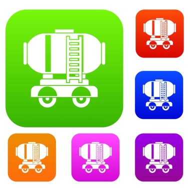 Waggon depolama tankı yağ ile koleksiyonu ayarla