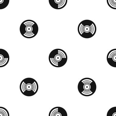 Gramofon vinil Lp kayıt desen sorunsuz siyah