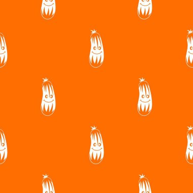 Taze gülümseyen salatalık desen sorunsuz