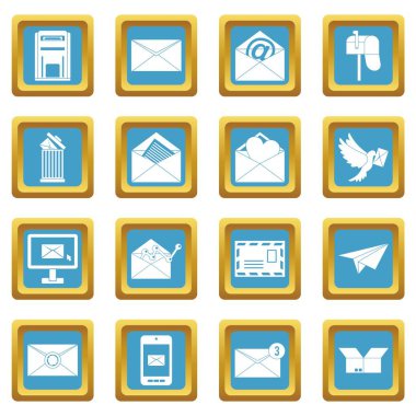 E-posta kutsal kişilerin resmi gök mavisi