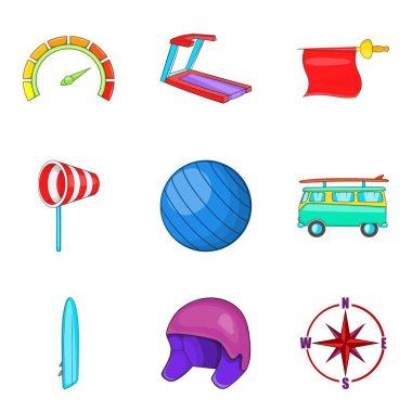 Vigor Icons set, karikatür tarzı