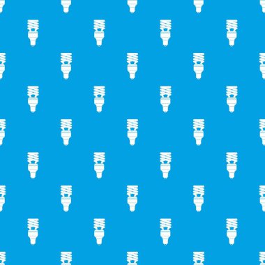 Enerji tasarruflu ampul desen kesintisiz mavi