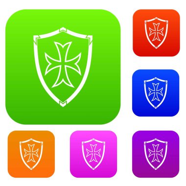 Koruyucu kalkan koleksiyonu ayarla