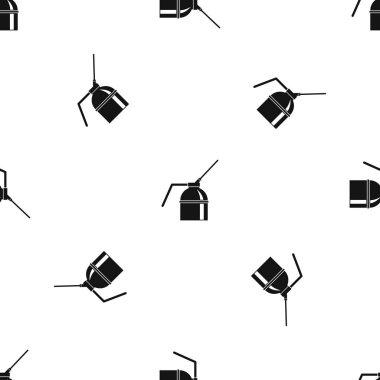 Sprey boya desen sorunsuz siyah kutu