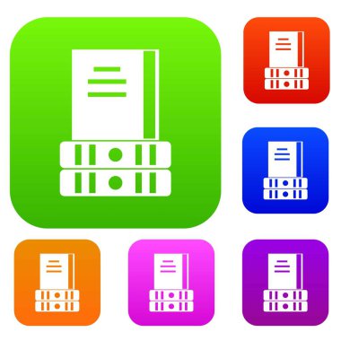 Üç kitap koleksiyonu ayarla