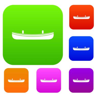 Küçük tekne koleksiyonu ayarla