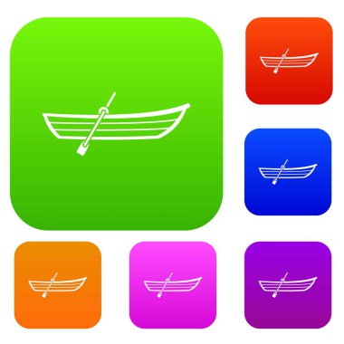 Kürek set koleksiyonu ile tekne