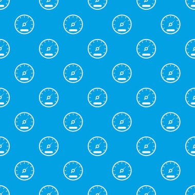 Hız göstergesi desen kesintisiz mavi