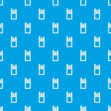 Karton kutu desen kesintisiz mavi tebeşirler