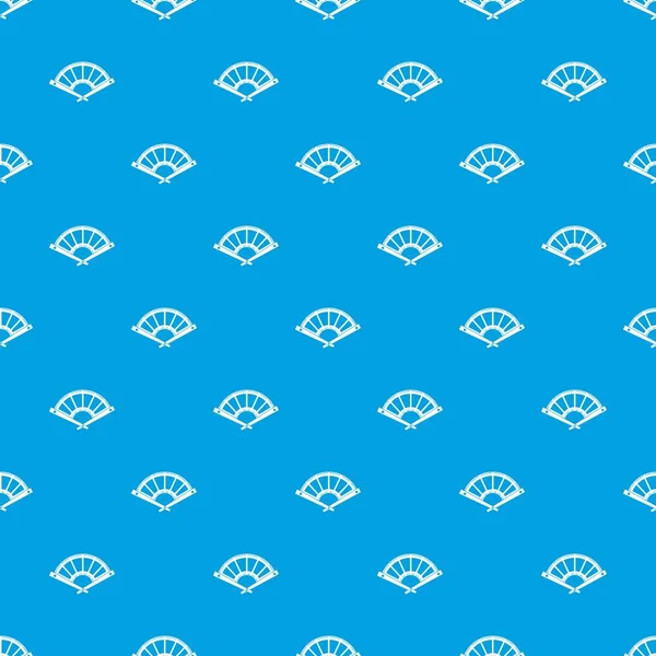 Fan desen kesintisiz mavi