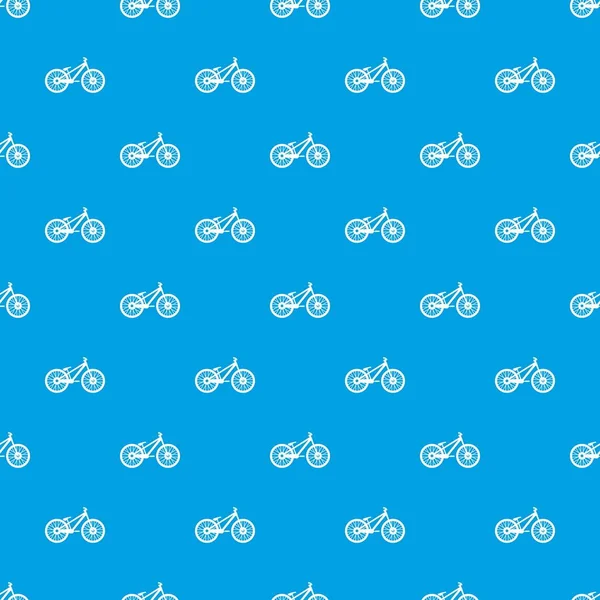 Bisiklet desen kesintisiz mavi