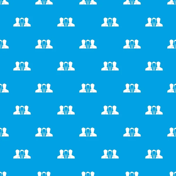 İşe Alım desen kesintisiz mavi