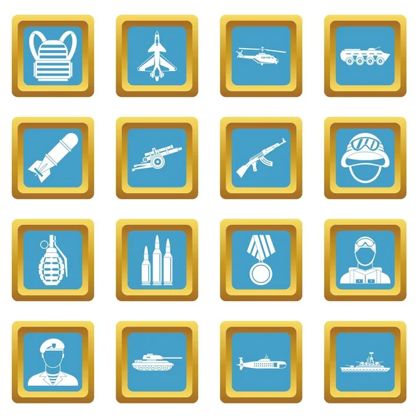 Savaş simgeler gök mavisi