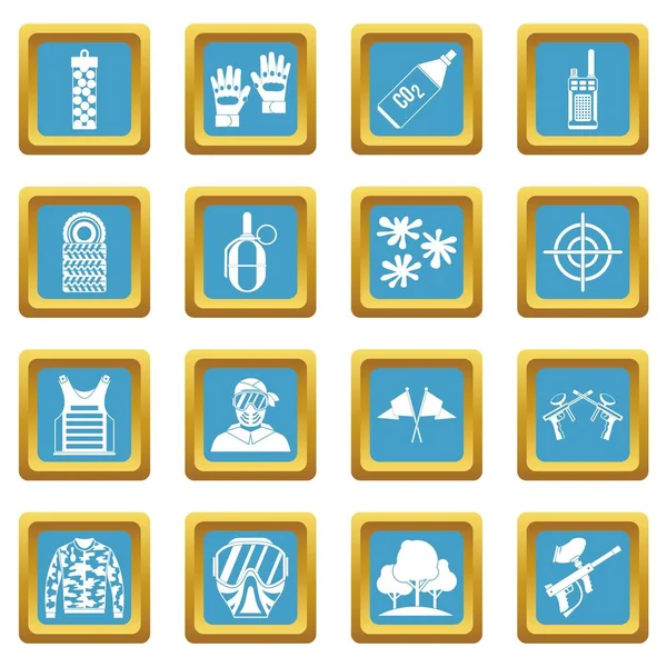 Paintball simgeler gök mavisi