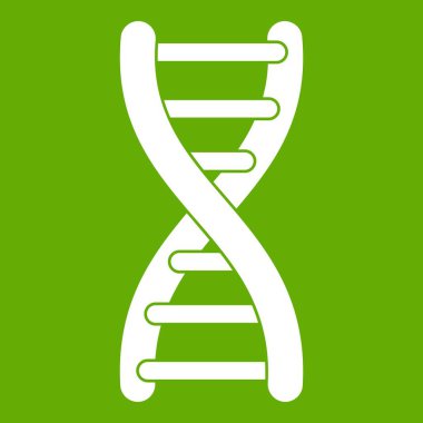 DNA iplikçik simgesi yeşil