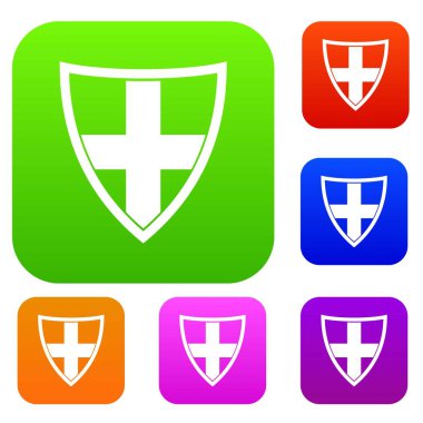 Kalkan koruma set koleksiyonu için