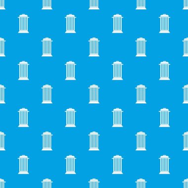 Sokak serserileri desen kesintisiz mavi